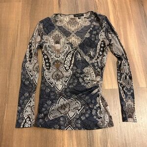 Vintage Y2K Style Mesh Top M